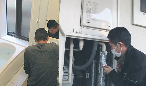 最大10年長期工事保証で施工後も安心