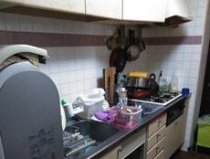 キッチンは置き型の乾燥機を置いているので食器洗い乾燥機を取り付けることにしました　キッチンが片付きました