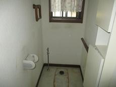 トイレ交換工事と内装