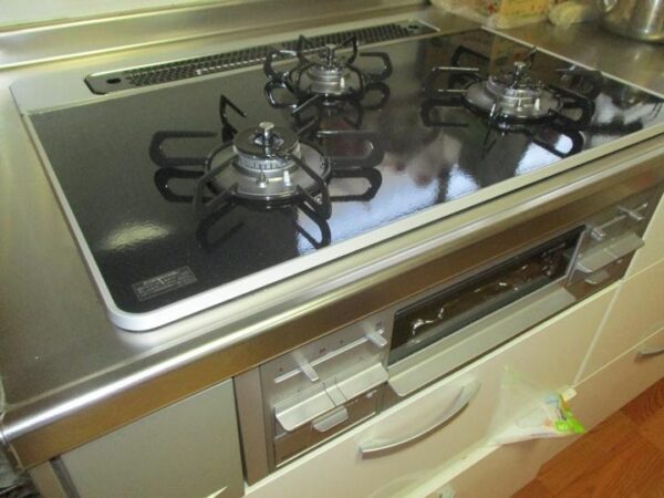 コンロ交換工事事例
