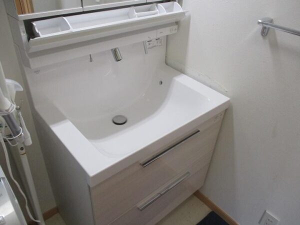 洗面リフォーム工事事例